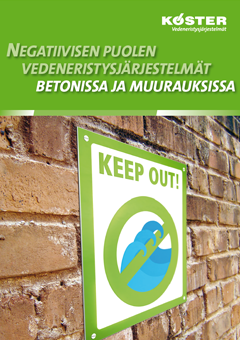 Negatiivisen puolen Vedeneristys